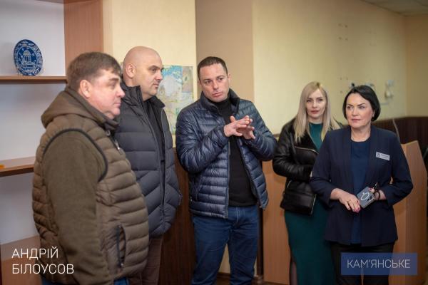 Начальник Дніпропетровської ОВА Сергій Лисак відвідав Кам'янське