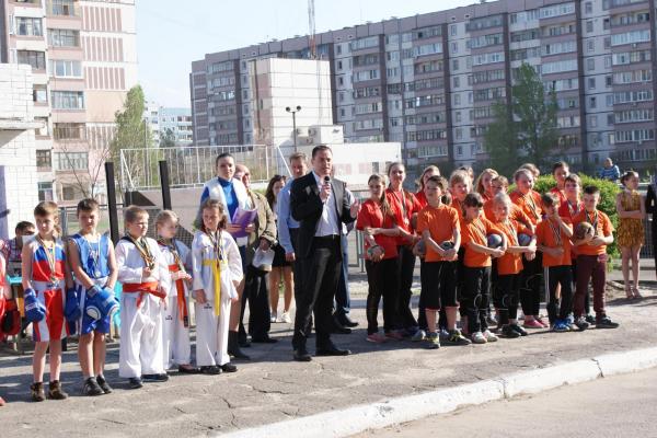 Відкриття першого в місті скейт парку 18 квітня 2016 року