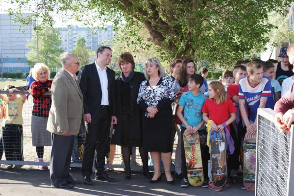 Відкриття першого в місті скейт парку 18 квітня 2016 року