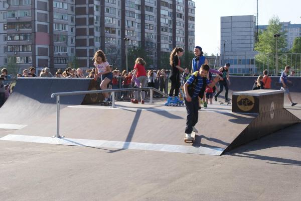 Відкриття першого в місті скейт парку 18 квітня 2016 року