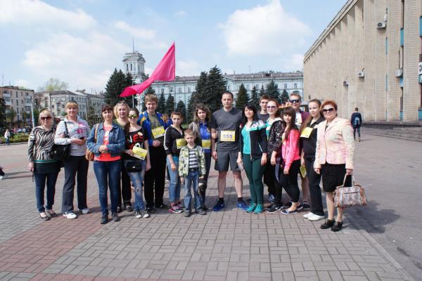 Легкоатлетичний  загальноміський пробіг 30 квітня 2016