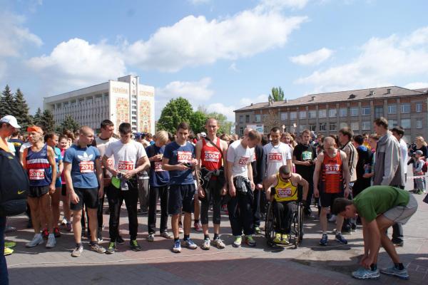 Легкоатлетичний  загальноміський пробіг 30 квітня 2016