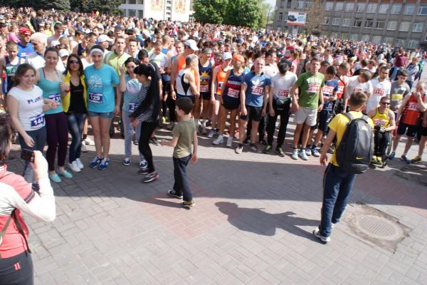 Легкоатлетичний  загальноміський пробіг 30 квітня 2016