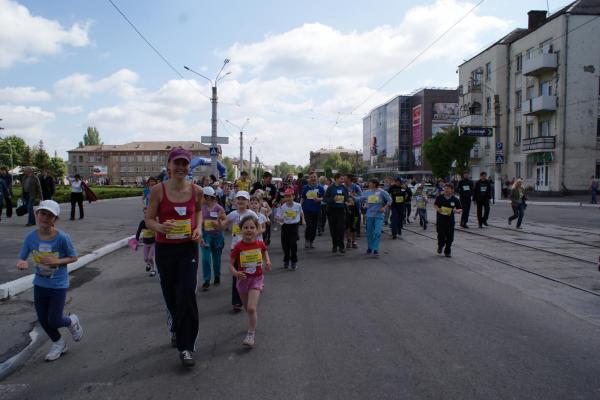 Легкоатлетичний  загальноміський пробіг 30 квітня 2016