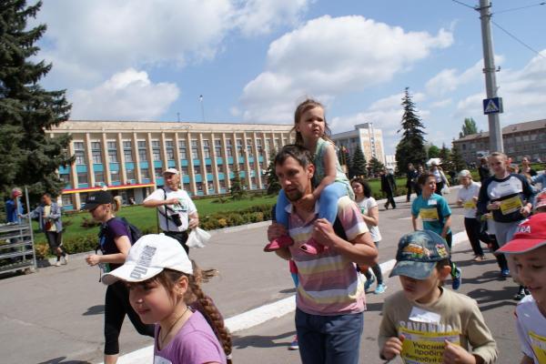 Легкоатлетичний  загальноміський пробіг 30 квітня 2016