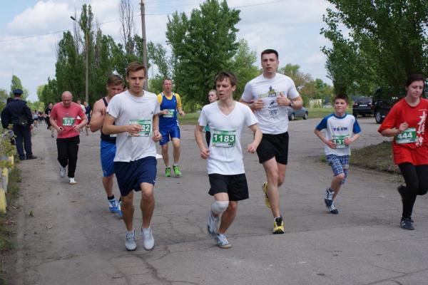 Легкоатлетичний  загальноміський пробіг 30 квітня 2016