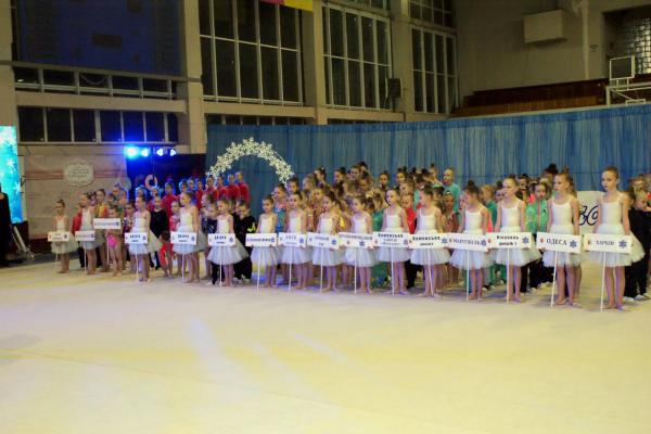 Відкритий турнір з художньої гімнастики "Сніжинка-2018"