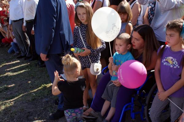 Відкриття нової зони відпочинку на лівобережжі -  "Парк щастя"