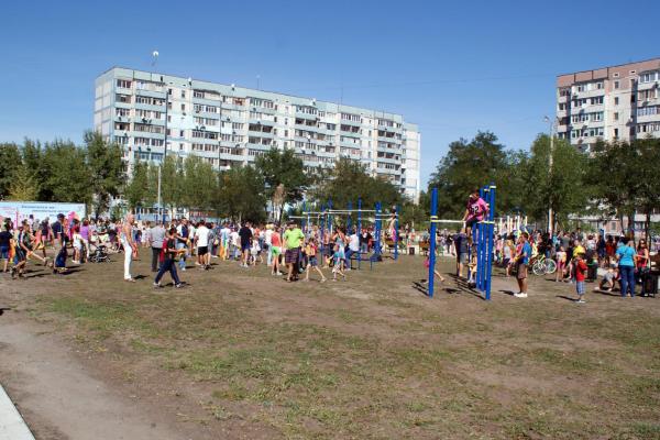 Відкриття нової зони відпочинку на лівобережжі -  "Парк щастя"