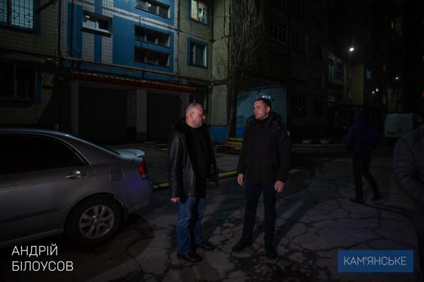 Андрій Білоусов перевірив роботу зовнішнього освітлення