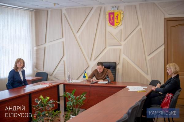 ЄІБ. Кам'янське. Міський голова Андрій Білоусов 