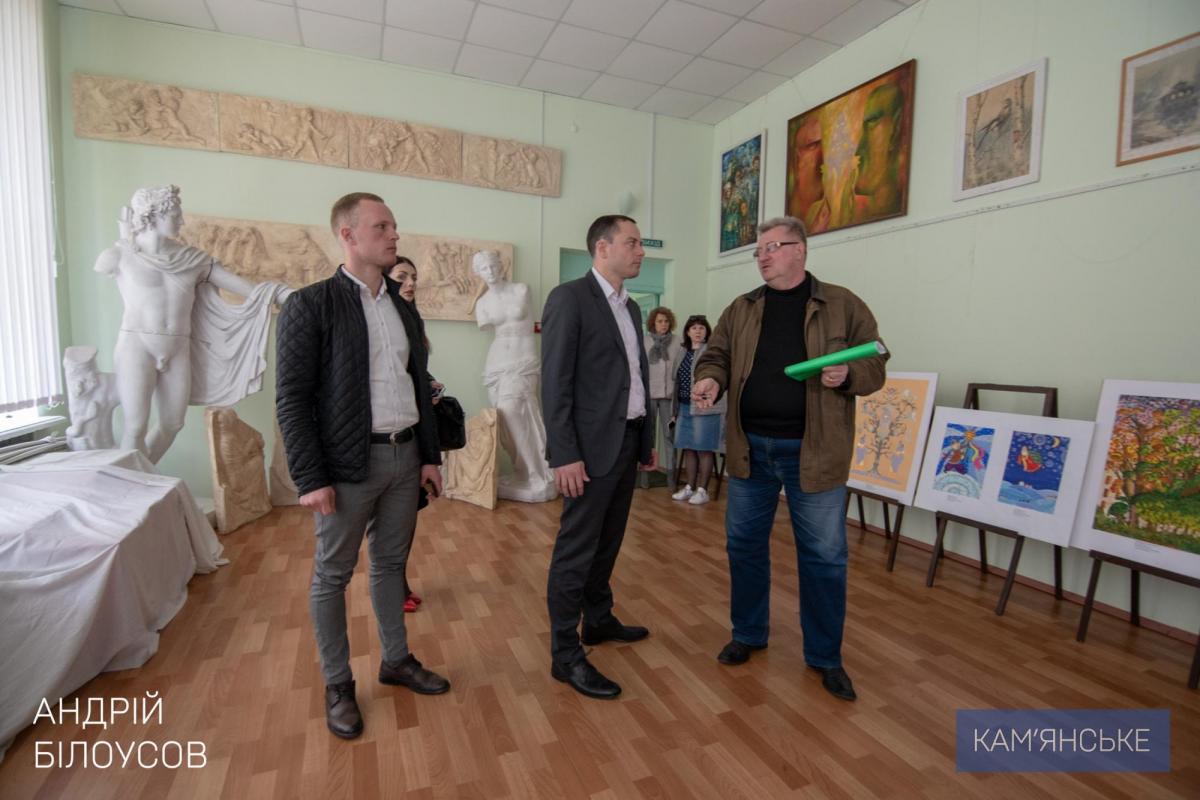 Андрій Бiлоусов Міський голова Кам'янського